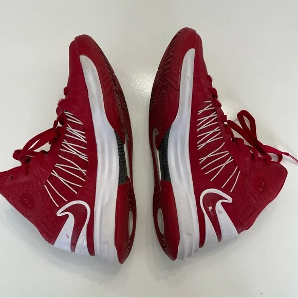 Nike Men's Red Basketball Shoes Size 7.5 - Picture 4 of 13